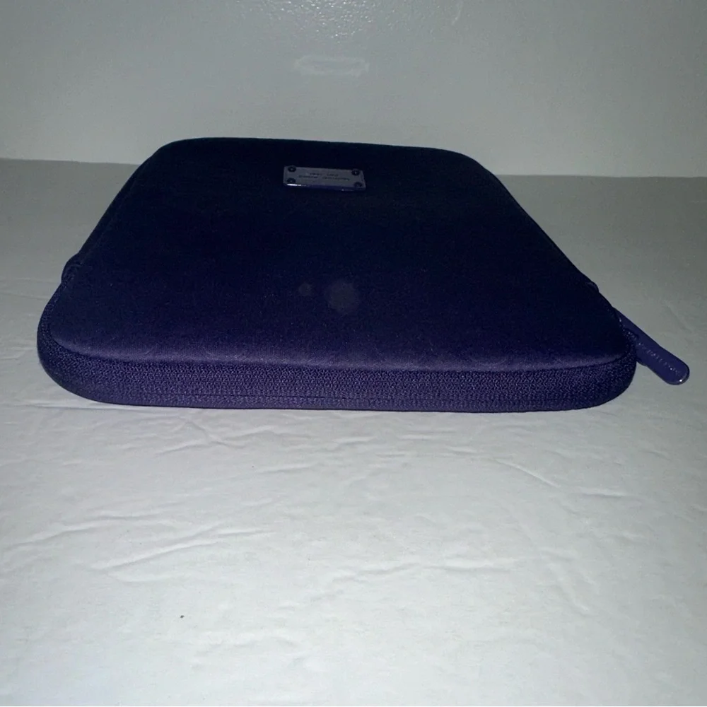 Michael Kors Purple Padded zip around iPad holder